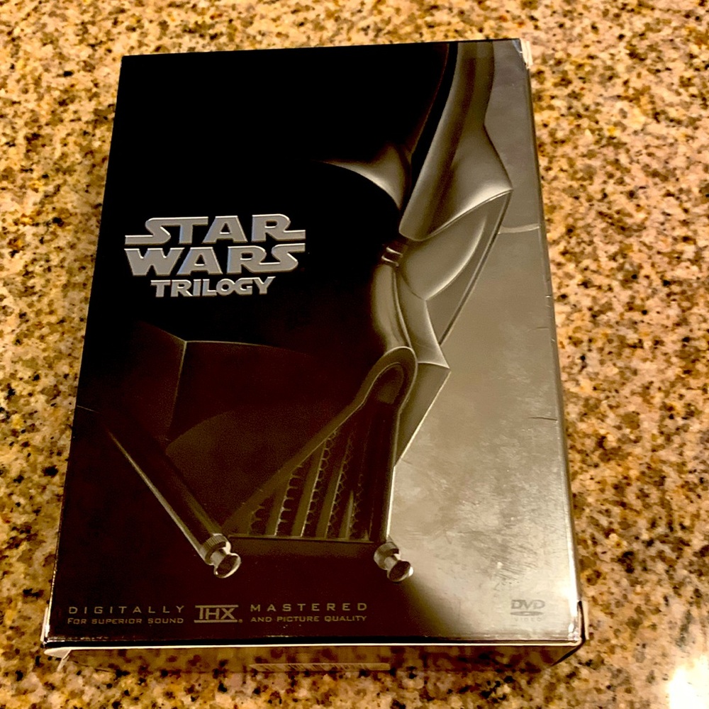 Star Wars Trilogy DVD set…Episodes Four through Six.